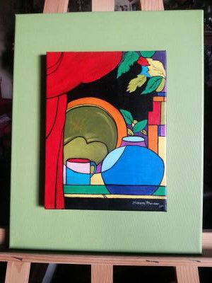 Interieur abstrait