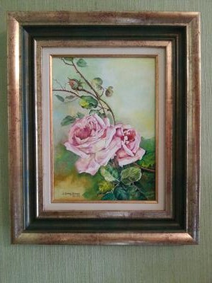 Roses épanouies